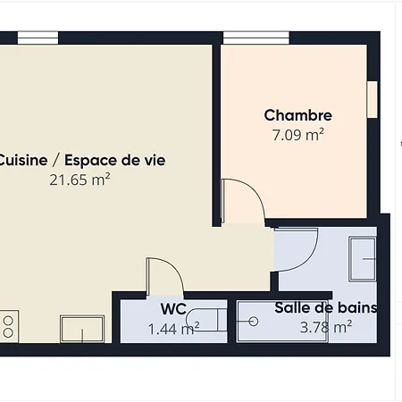 700m - Arago - Terrasse - Maison Pour 4 *