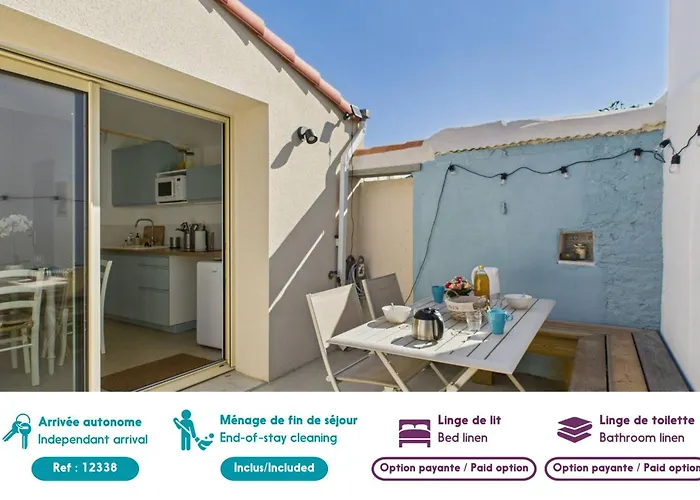 700m - Arago - Terrasse - Maison Pour 4